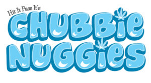 Chubbie Nuggie Logo Sticker